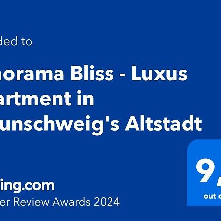 Panorama Bliss - Luxus Apartment In Braunschweig'S Altstadt Exteriör bild