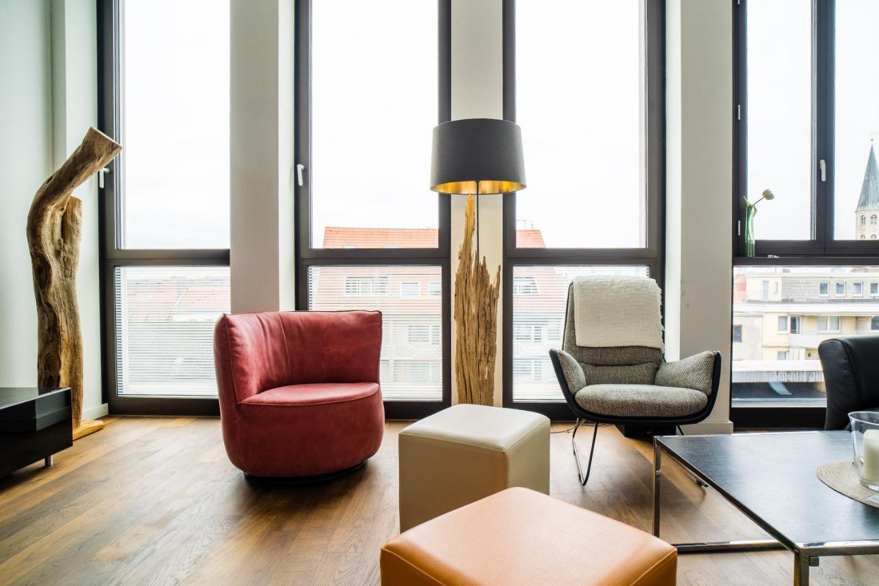 Panorama Bliss - Luxus Apartment In Braunschweig'S Altstadt Exteriör bild