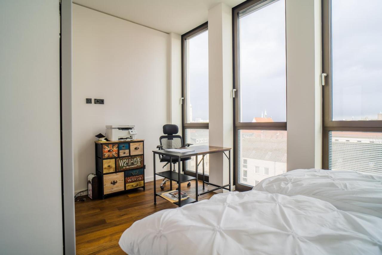 Panorama Bliss - Luxus Apartment In Braunschweig'S Altstadt Exteriör bild