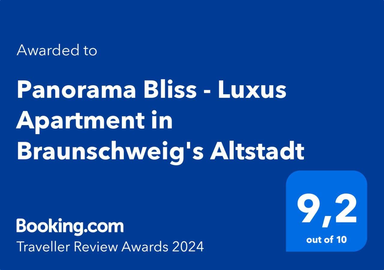 Panorama Bliss - Luxus Apartment In Braunschweig'S Altstadt Exteriör bild